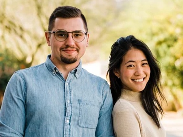 Ethan Kellough and Dana Kim